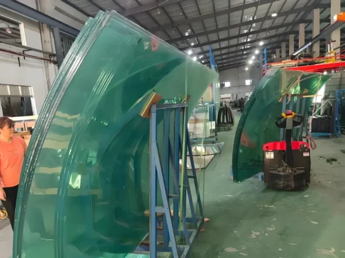 10mm Curved Tempered Glass