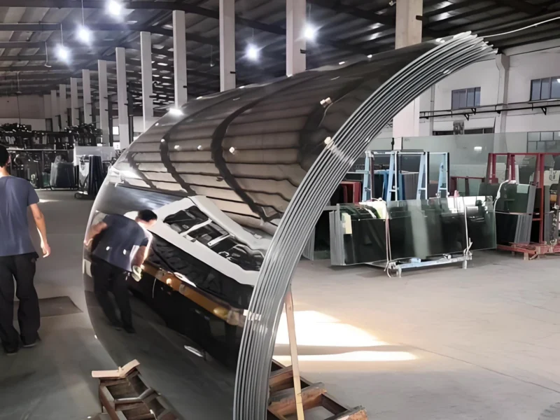 12mm Curved Bent Glass Sheet