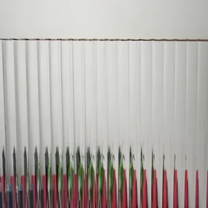 5/16 Clear Corrugated Glass Panels