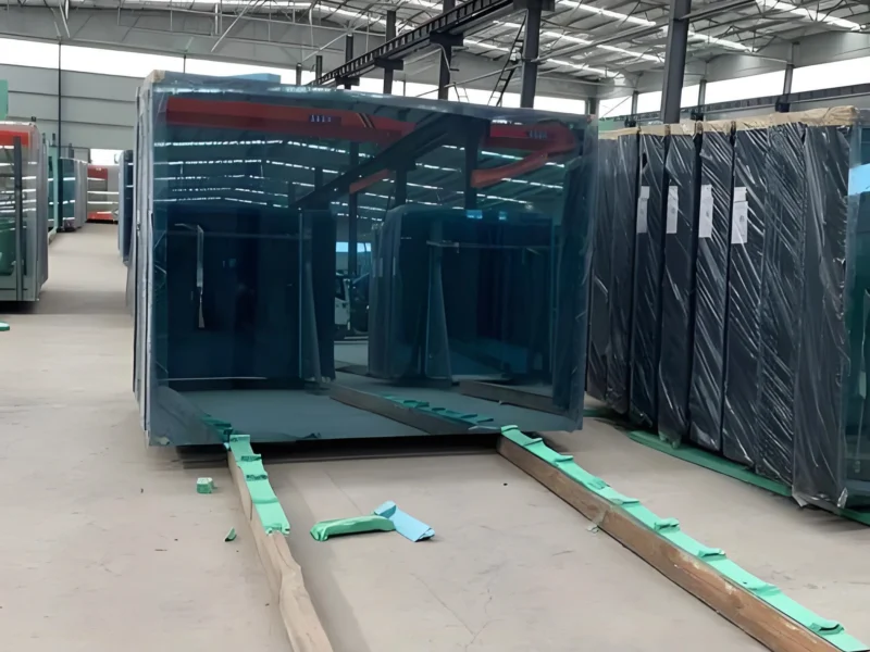 6.4 mm laminated glass