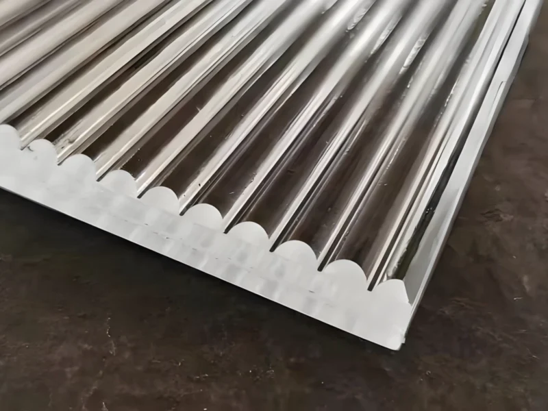 8mm Thick Corrugated Glass