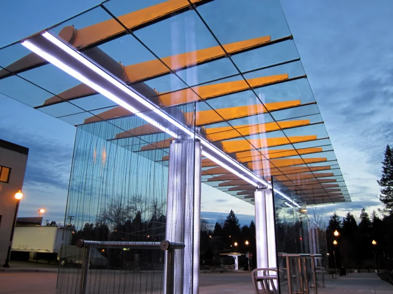 Glass Awning