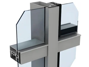 Igu glass curtain wall system