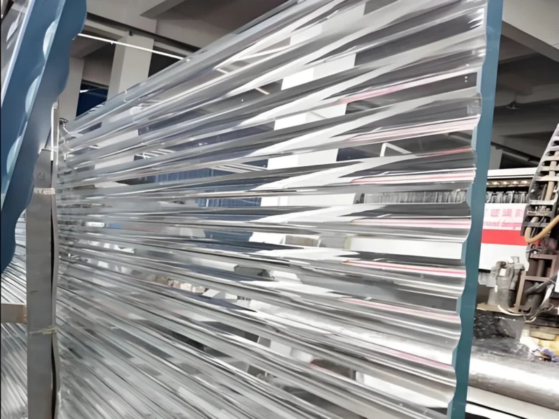 Wonderful Safety Wholesale Price 8mm Moru Glass Panel, 5/16 Clear Corrugated Glass Panels