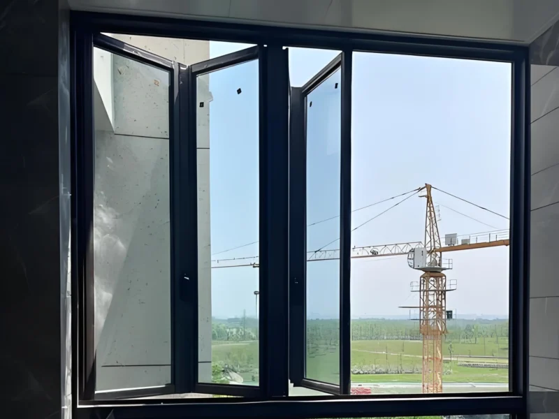 bifold glass windows