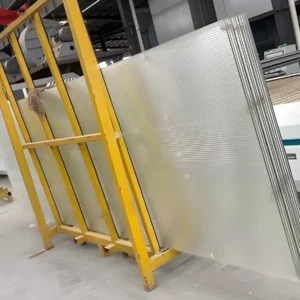 fluted sgp glass