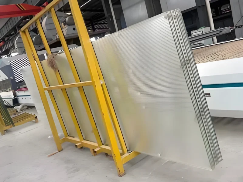 fluted sgp glass