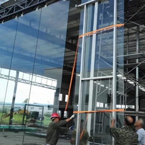 frameless glass curtain wall