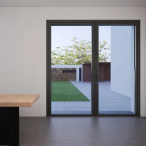 glass casement door
