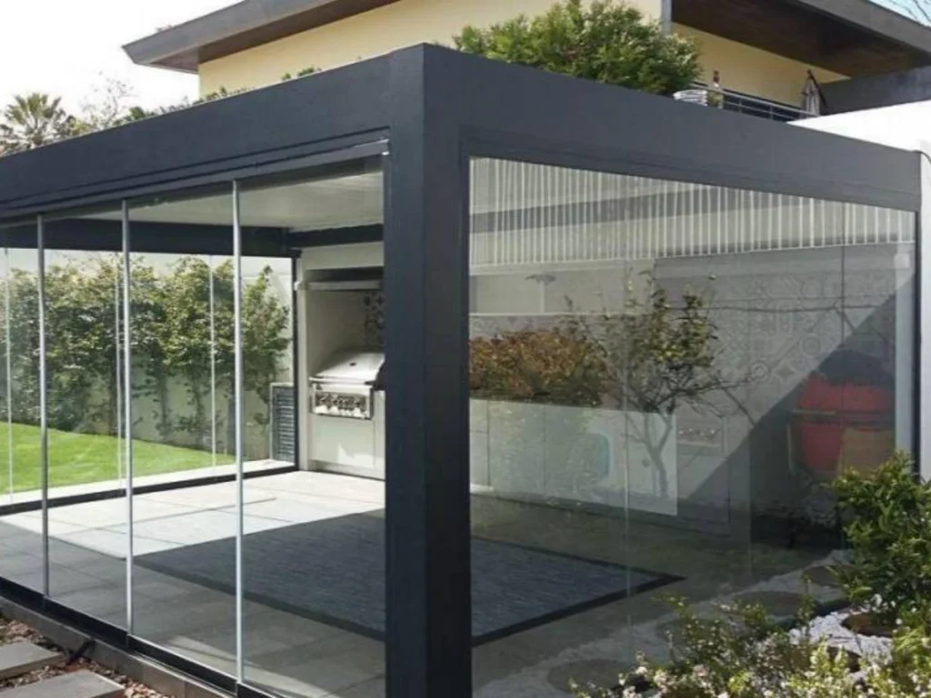 glass pergolas​