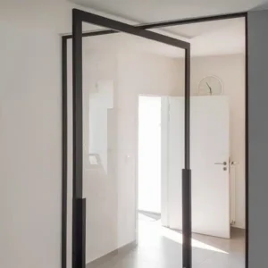 glass pivot door