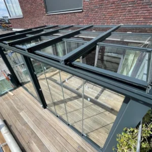 pergola glass roof​