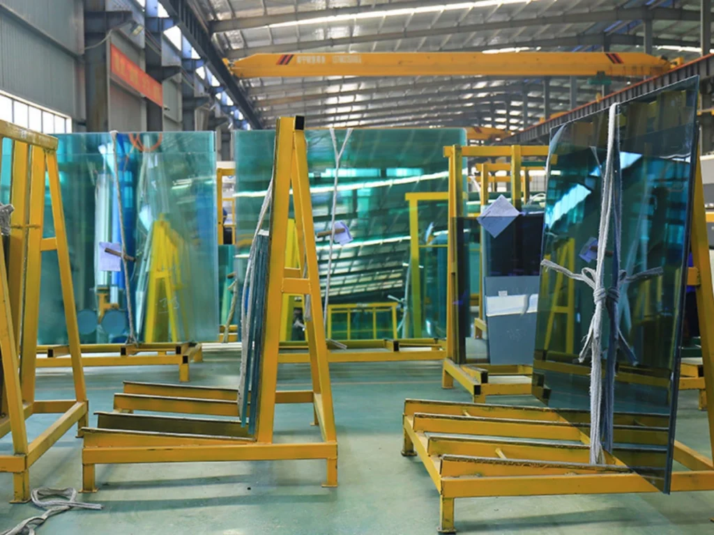 5mm thick toughened tempered glass panel