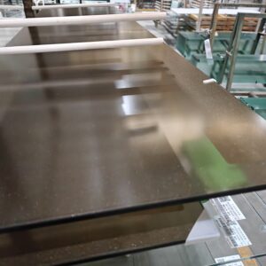 Bronze printed 8mm ESG glass sheet