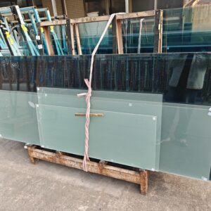 Frosted 8mm tempered glass sheet