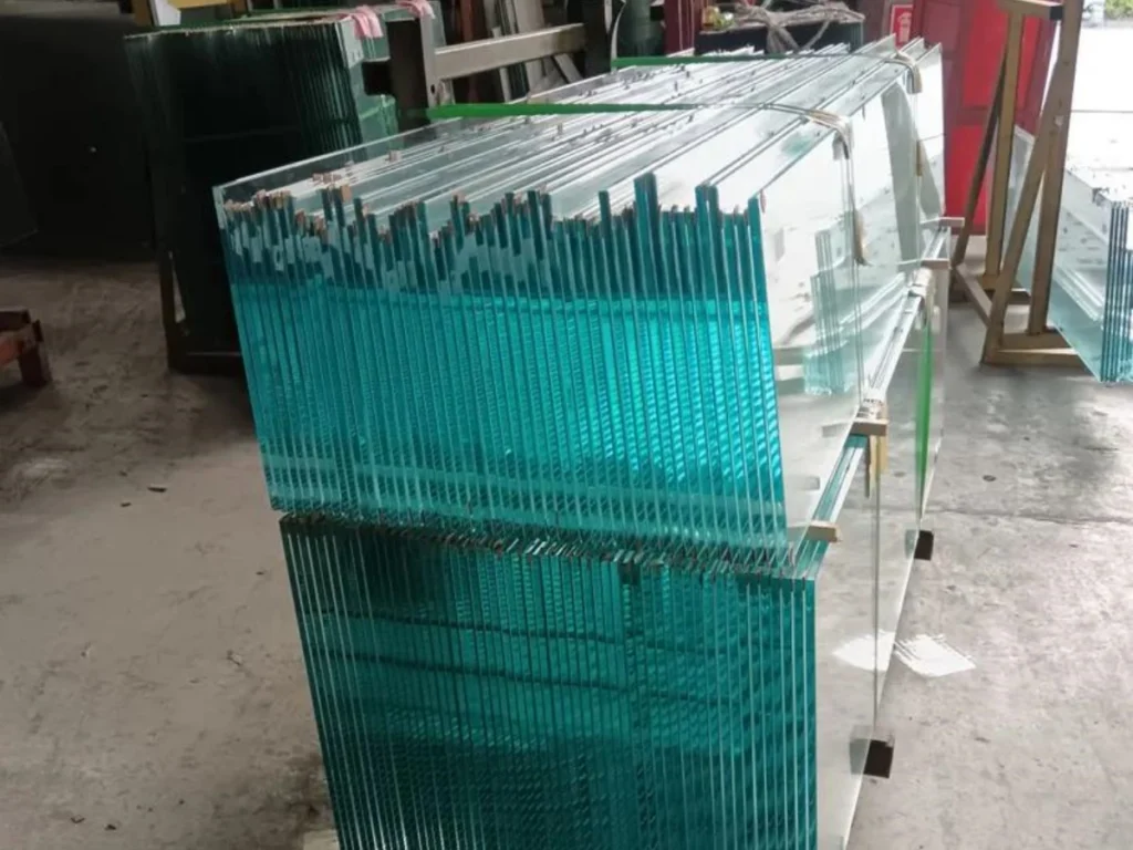 Slim glass tempered panel