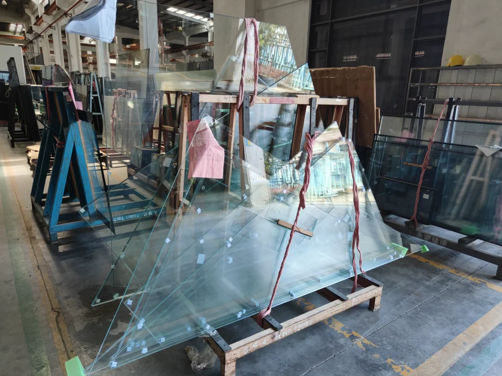 Triangle 6mm ESG toughened glass