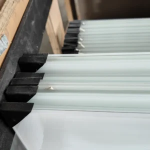10+10mm Milky glass white laminated glass