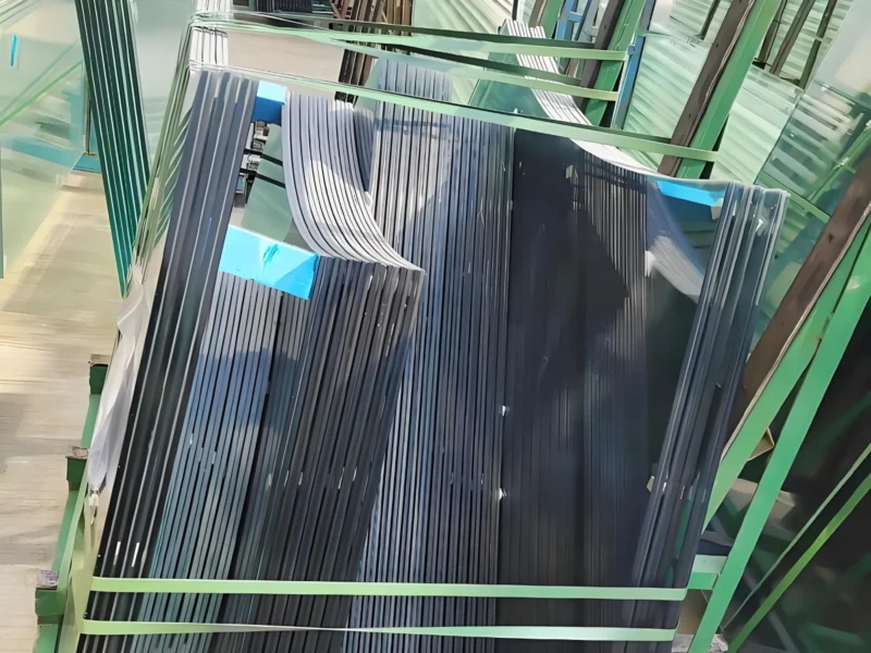 13.52mm Toughened Laminated Grey Glass