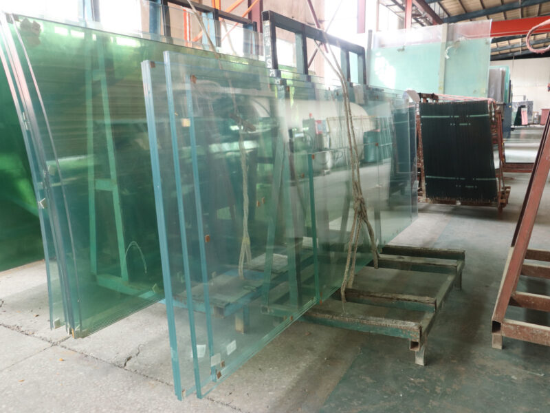 17.52mm Laminated Temp Glass Panels