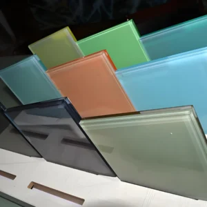 6+6mm color pvb laminated glass sheet