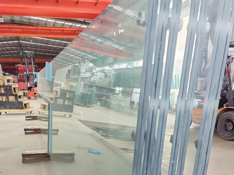 8+8mm thick laminated glass panel