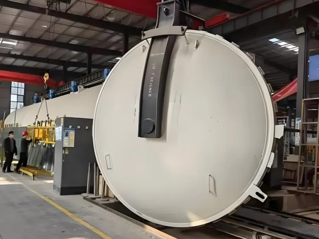 Autoclave for laminated glass process