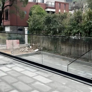 Heavy-Duty Aluminum Alloy U Channel Glass Solution