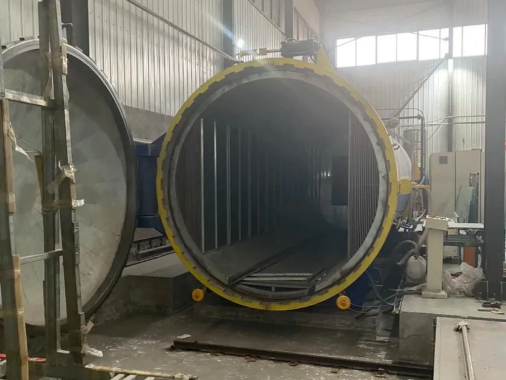Laminated glass Autoclave