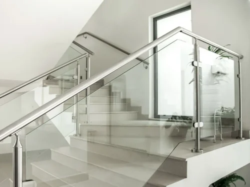 Post Glass Railing System