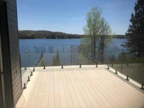 Spigot Glass Railing System