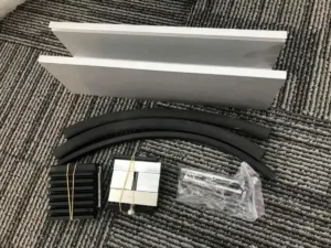 U-Channel hardware for Glass Railing And Balustrade Systems