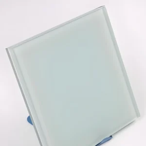 White PVB 16.76mm laminated glass panel