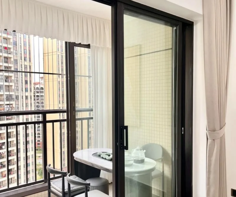 aluminum glass sliding doors