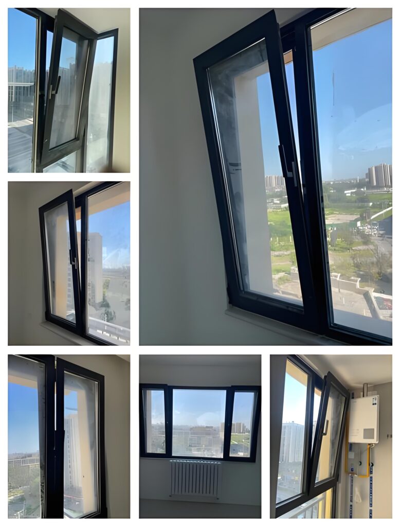Build aluminium tilt and turn windows